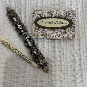 Michal Golan Silver Mezuzah Case